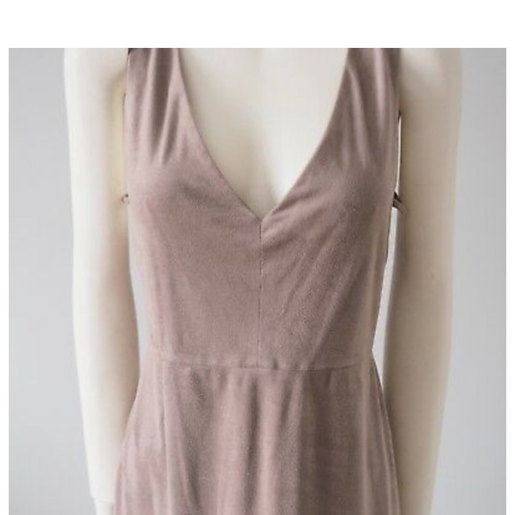 BCBG Suede Midi Dress - Picture 8 of 13